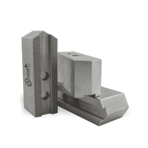 Aluminum Pointed Serrated Top Jaws