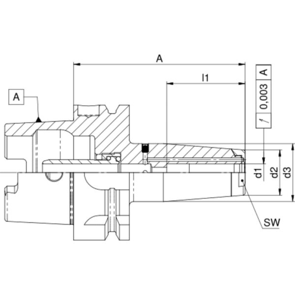 JetSleeve™ 2.0 Shrink Fit Chucks HSK40A - Image 2