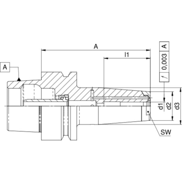 JetSleeve™ 2.0 Shrink Fit Chucks HSK50E - Image 2