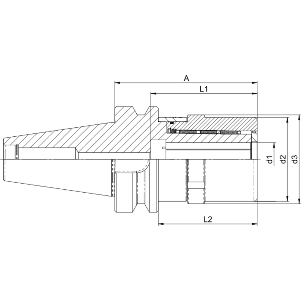 Ultra Power Chuck® D-BT – BT with Face Contact - Image 4